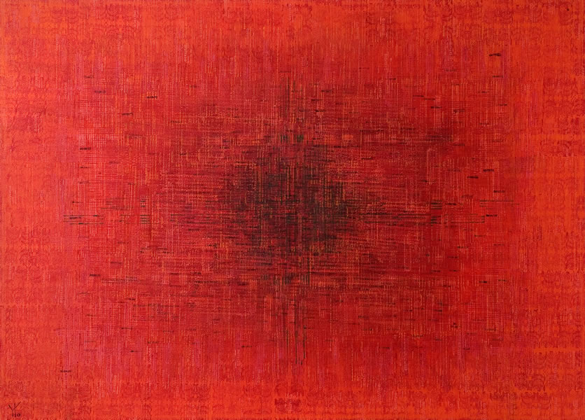 rojo · acrílico sobre tela· 140 x 180 cm · 2007